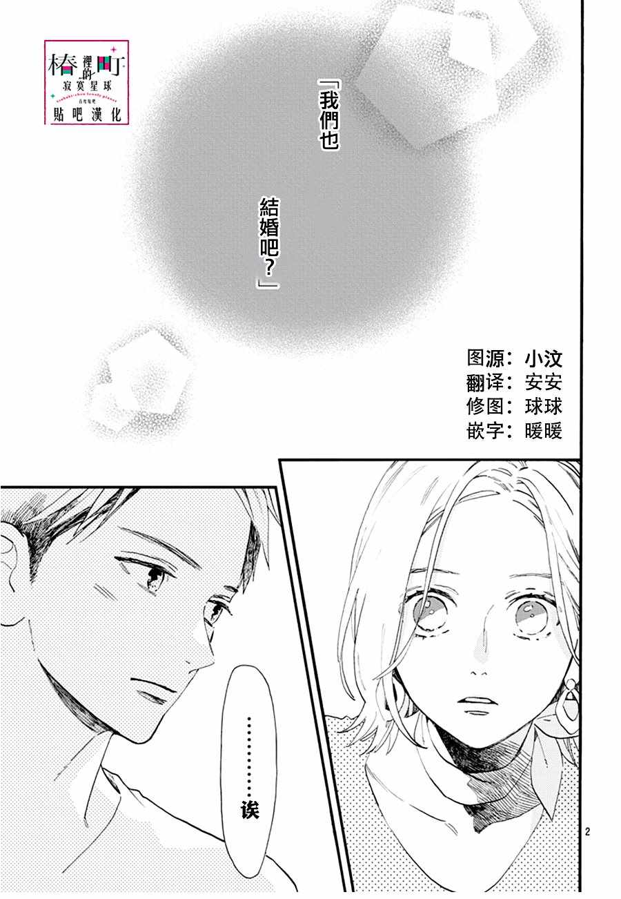 《椿町里的寂寞星球》漫画最新章节番外01免费下拉式在线观看章节第【1】张图片