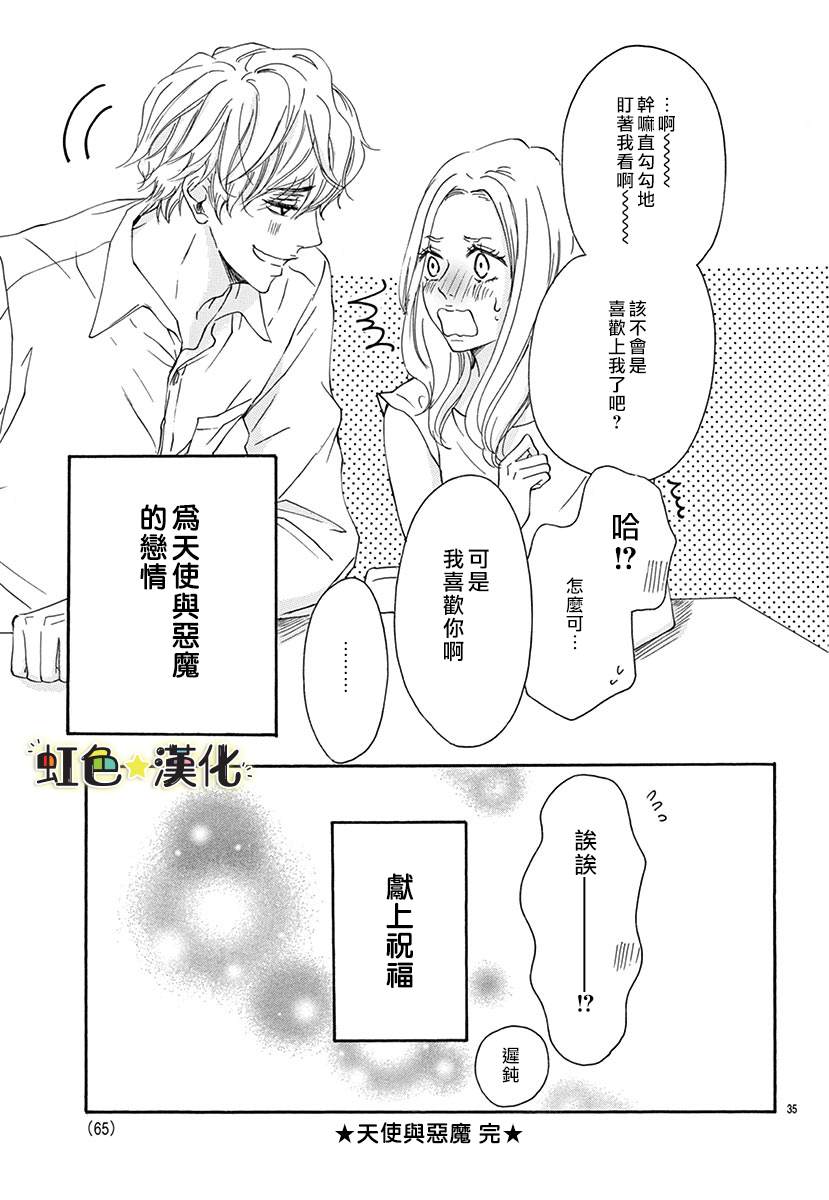 《天使与恶魔》漫画最新章节第1话免费下拉式在线观看章节第【35】张图片