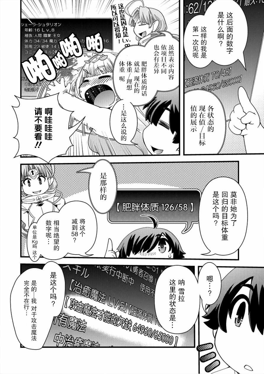 《被召唤到异世界却又被强制遣返的我不得不开始减肥》漫画最新章节第2话免费下拉式在线观看章节第【18】张图片