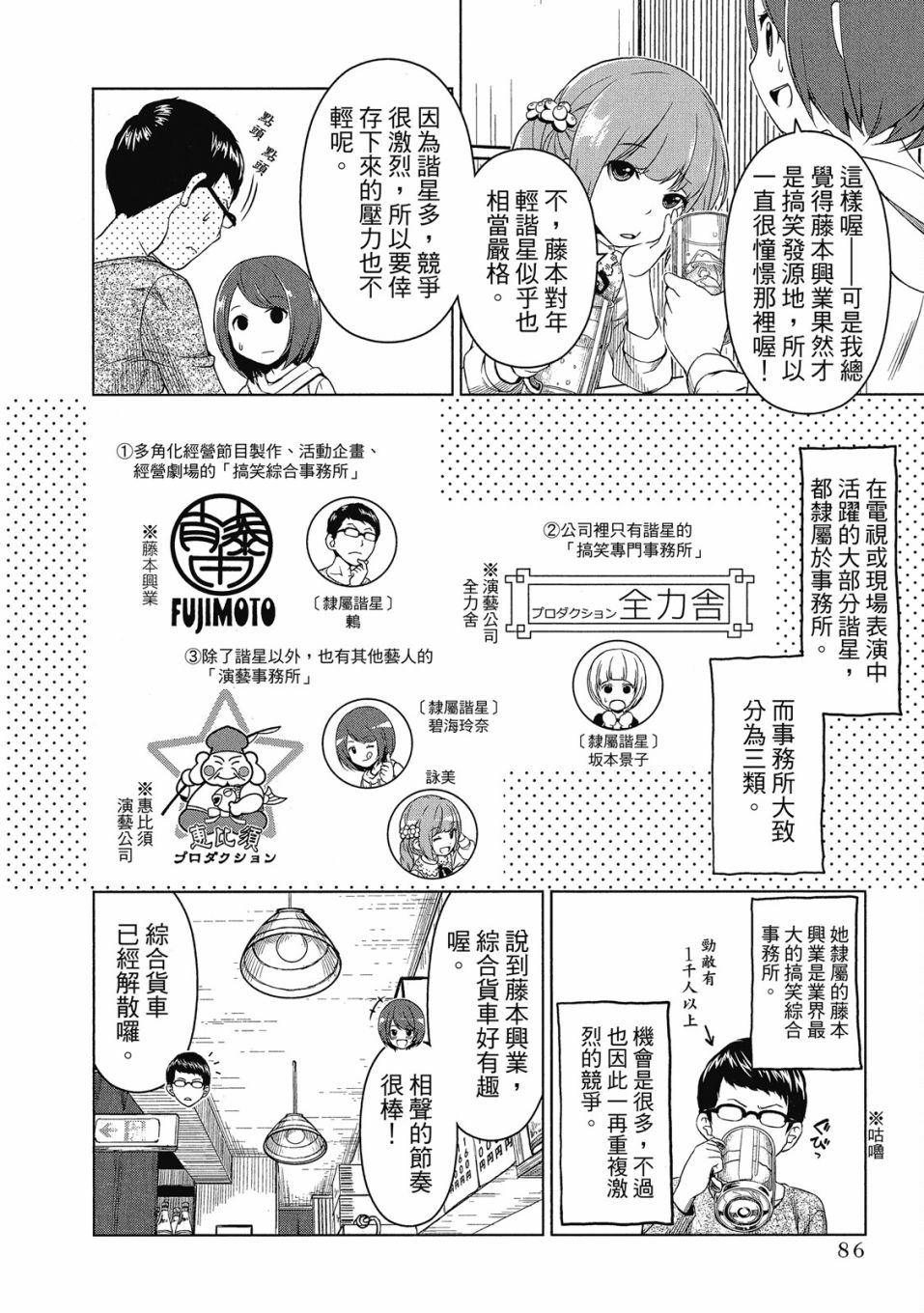 《谐星女孩》漫画最新章节第1卷免费下拉式在线观看章节第【87】张图片