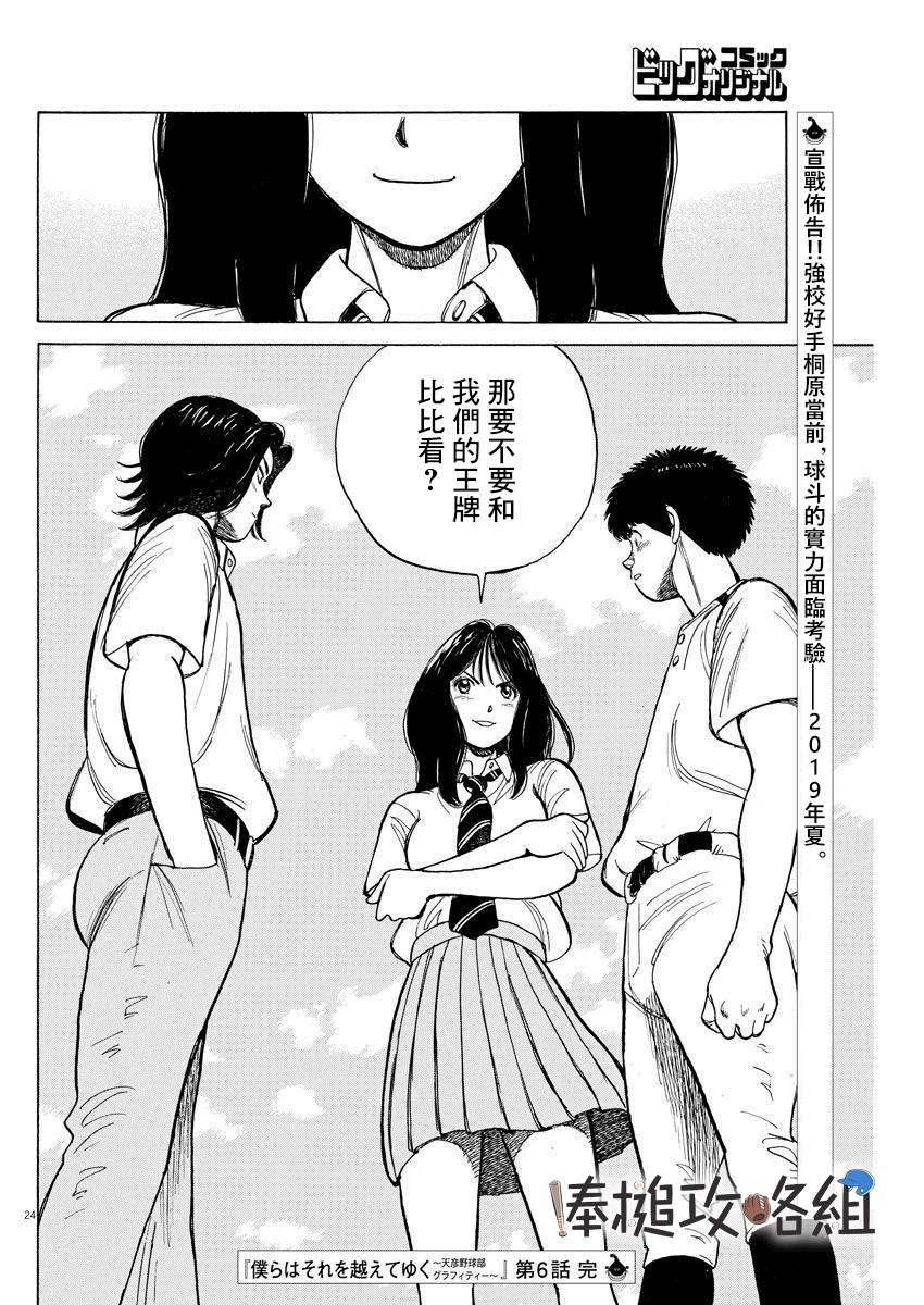 《我们终将迈步向前～天彦棒球部涂鸦》漫画最新章节第6话免费下拉式在线观看章节第【24】张图片