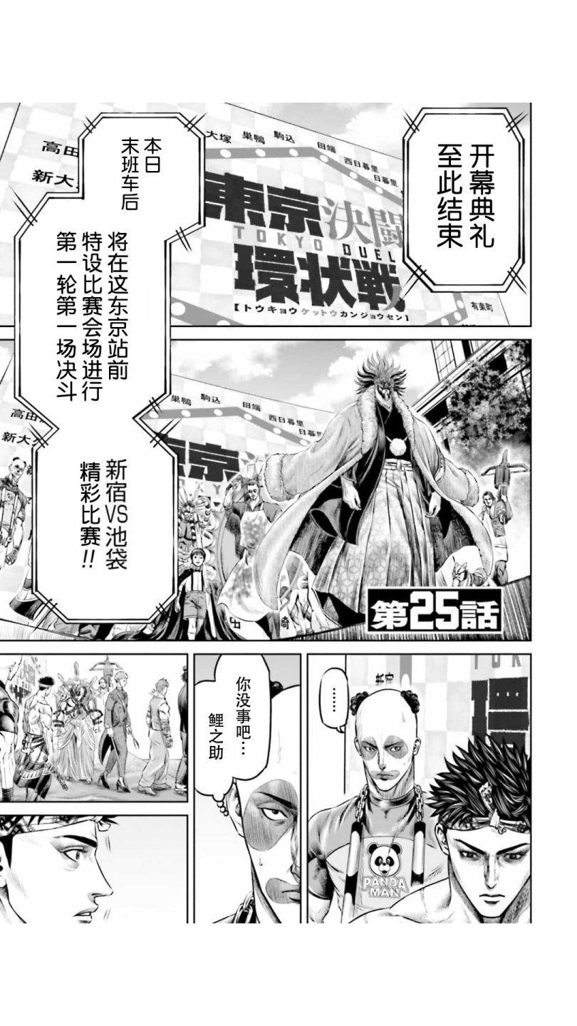 《东京决斗环状战》漫画最新章节第25话免费下拉式在线观看章节第【1】张图片