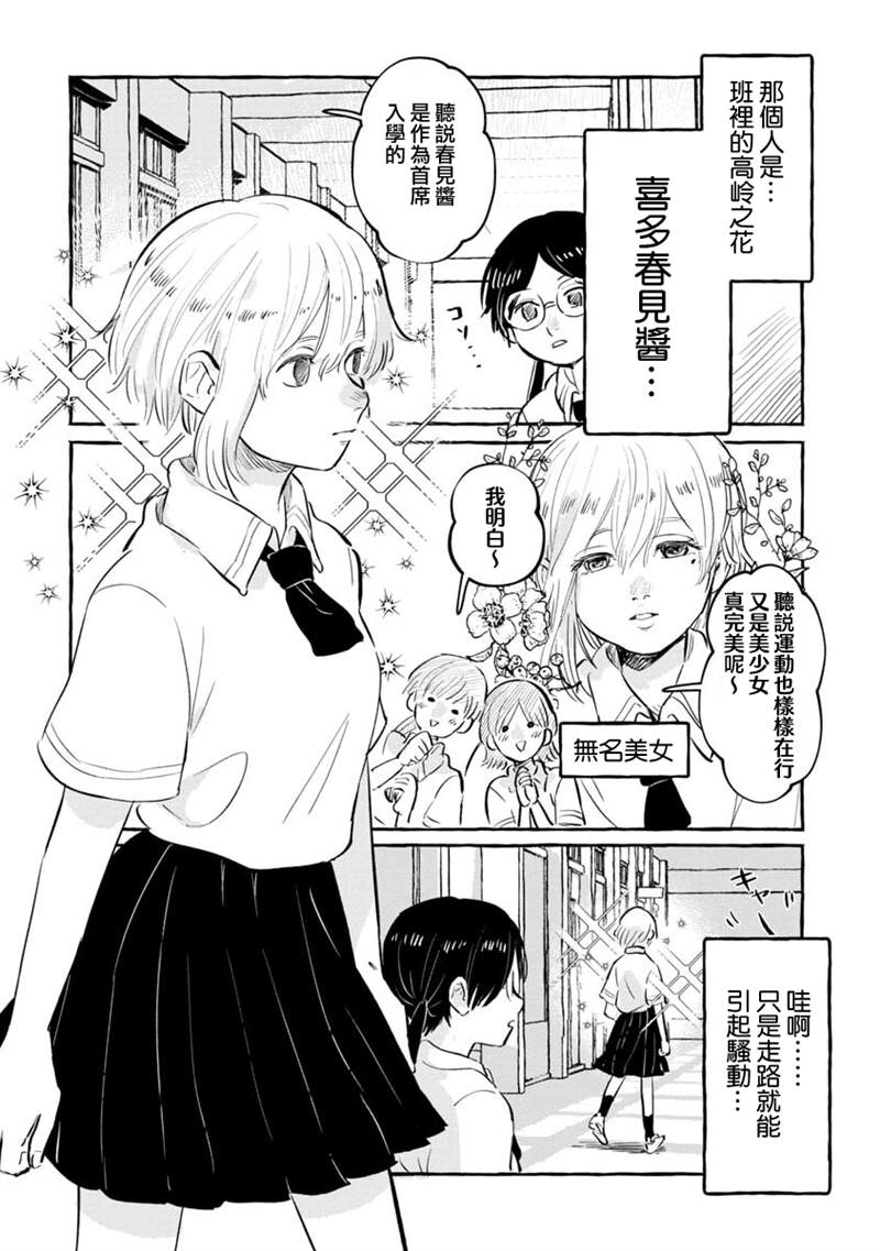 《积极而孤单的春见酱》漫画最新章节第1话免费下拉式在线观看章节第【9】张图片