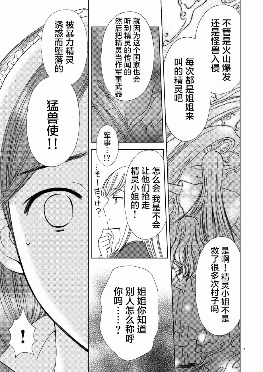 《精灵小姐有些无聊》漫画最新章节第1.2话 下篇免费下拉式在线观看章节第【8】张图片