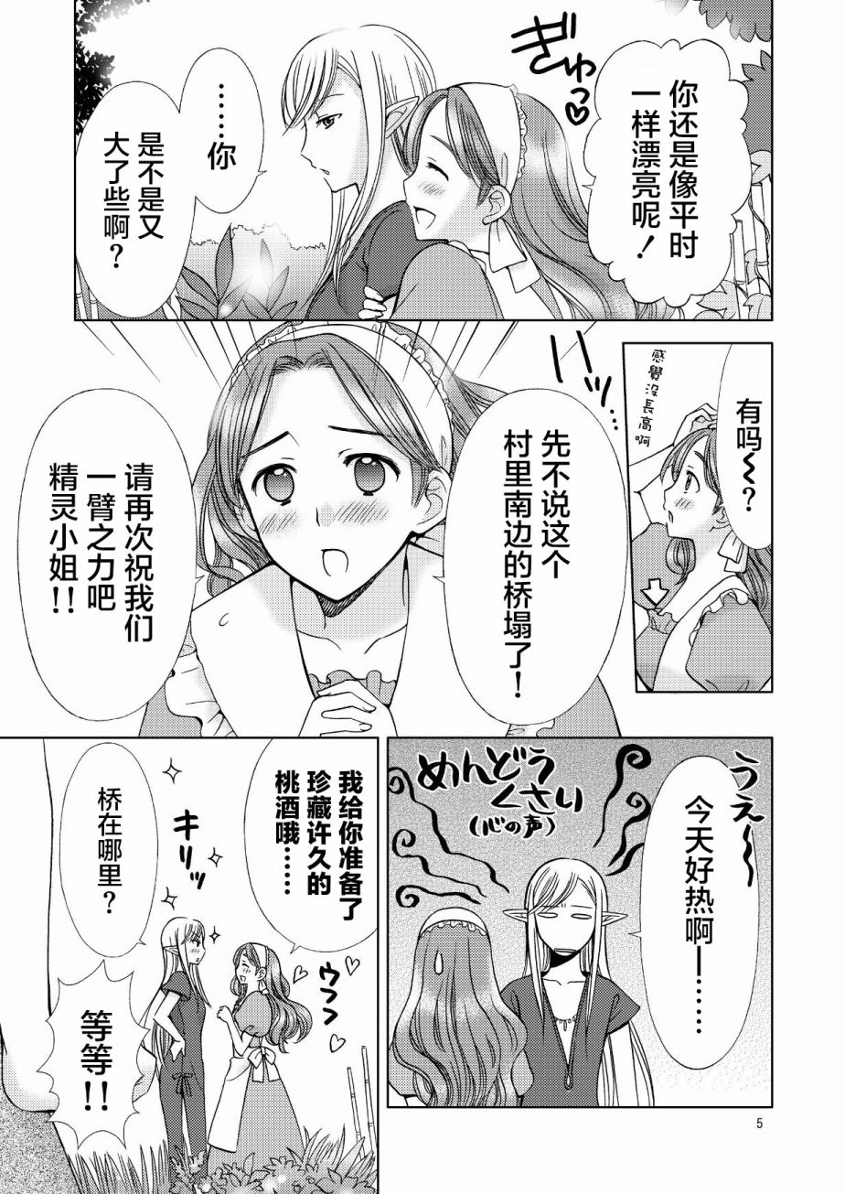 《精灵小姐有些无聊》漫画最新章节第1.2话 下篇免费下拉式在线观看章节第【6】张图片