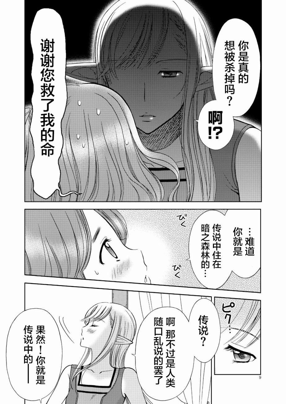 《精灵小姐有些无聊》漫画最新章节第1话 上篇免费下拉式在线观看章节第【8】张图片