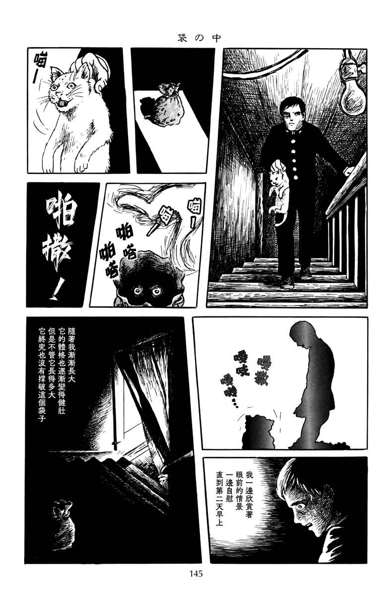 《诸星大二郎短篇》漫画最新章节袋中黑影免费下拉式在线观看章节第【13】张图片