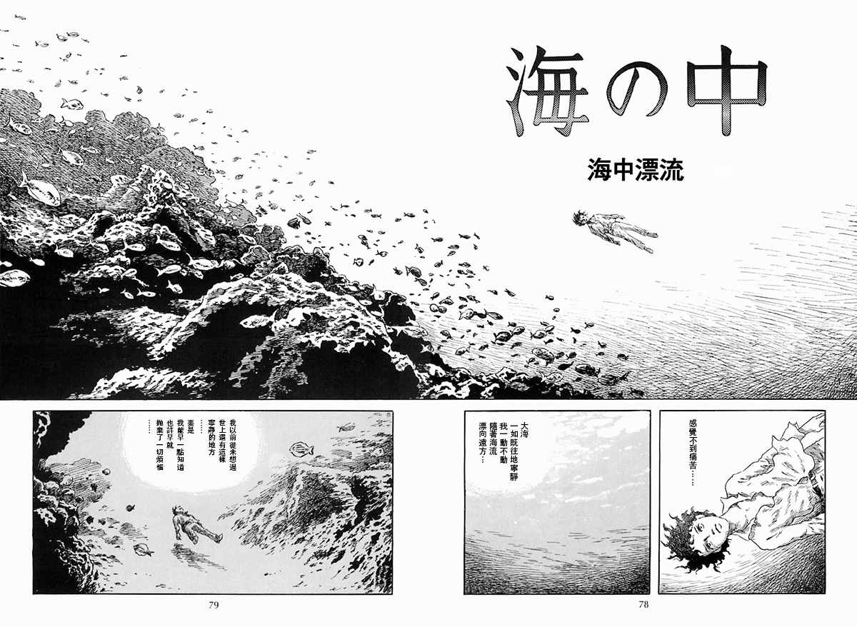 《诸星大二郎短篇》漫画最新章节海中漂流免费下拉式在线观看章节第【1】张图片