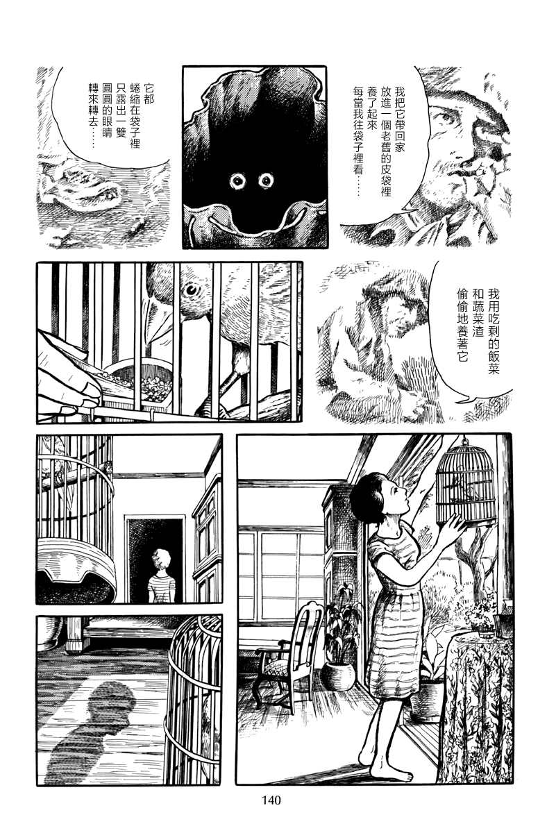 《诸星大二郎短篇》漫画最新章节袋中黑影免费下拉式在线观看章节第【8】张图片