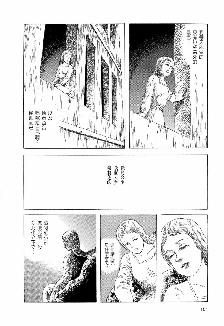 《诸星大二郎短篇》漫画最新章节长发公主免费下拉式在线观看章节第【6】张图片