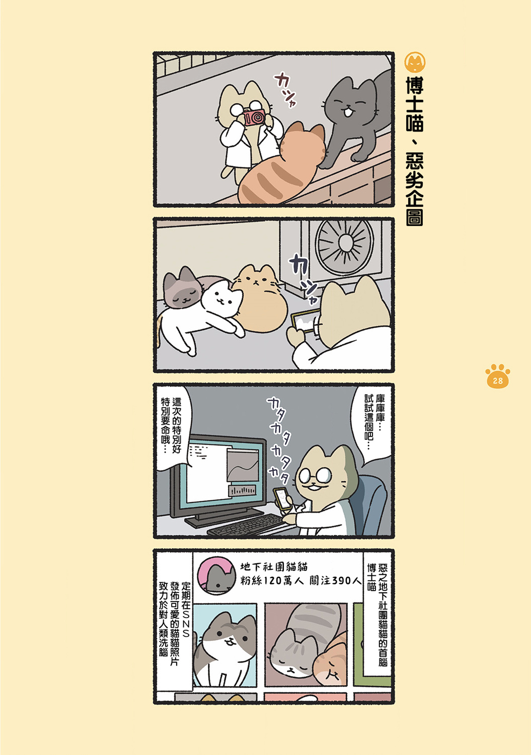 《邪恶地下社团猫》漫画最新章节第3话免费下拉式在线观看章节第【5】张图片