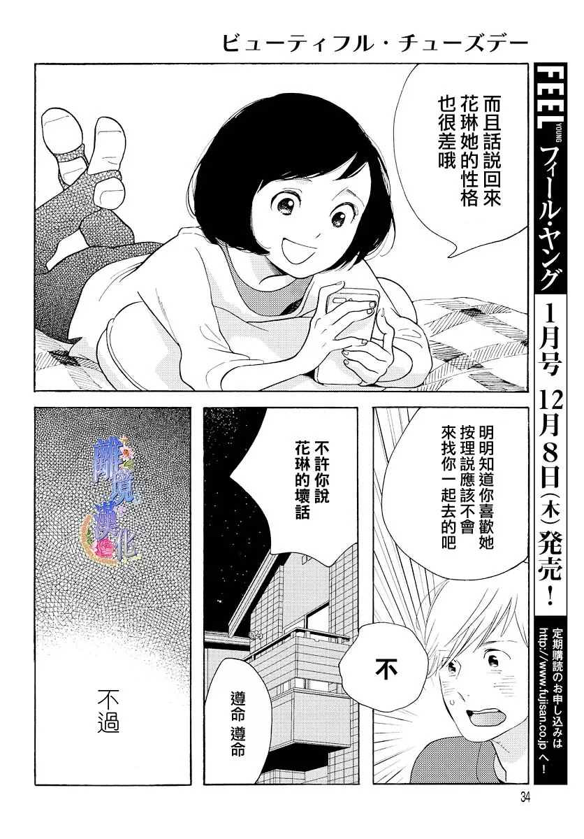 《Beautiful Everyday》漫画最新章节Tuesday免费下拉式在线观看章节第【31】张图片