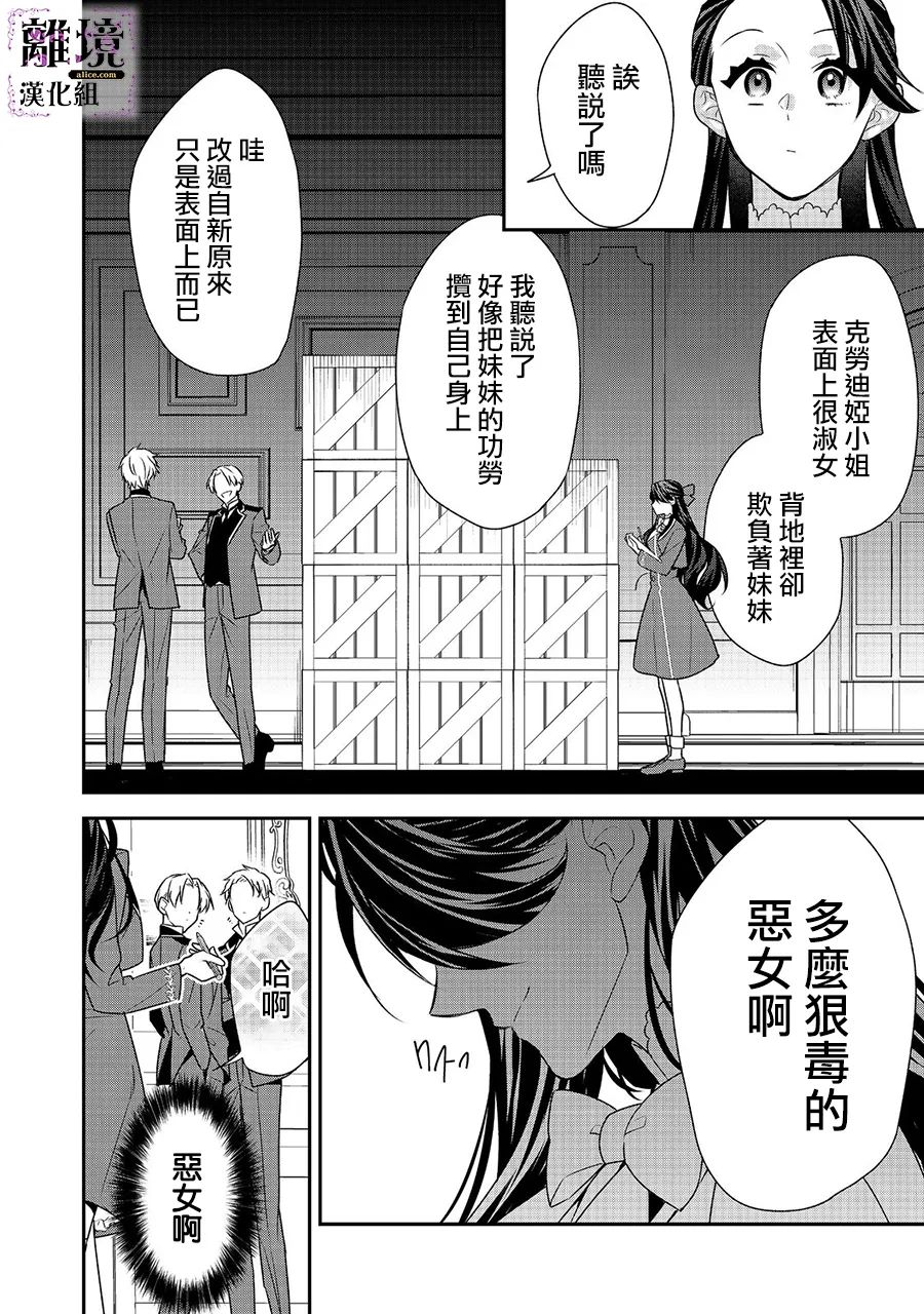 《被定罪的恶人千金、重生后目标是成为完美恶女》漫画最新章节第8话免费下拉式在线观看章节第【22】张图片