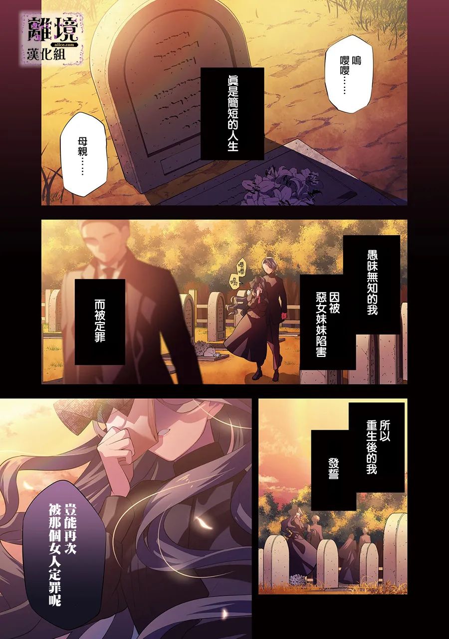 《被定罪的恶人千金、重生后目标是成为完美恶女》漫画最新章节第1话免费下拉式在线观看章节第【1】张图片