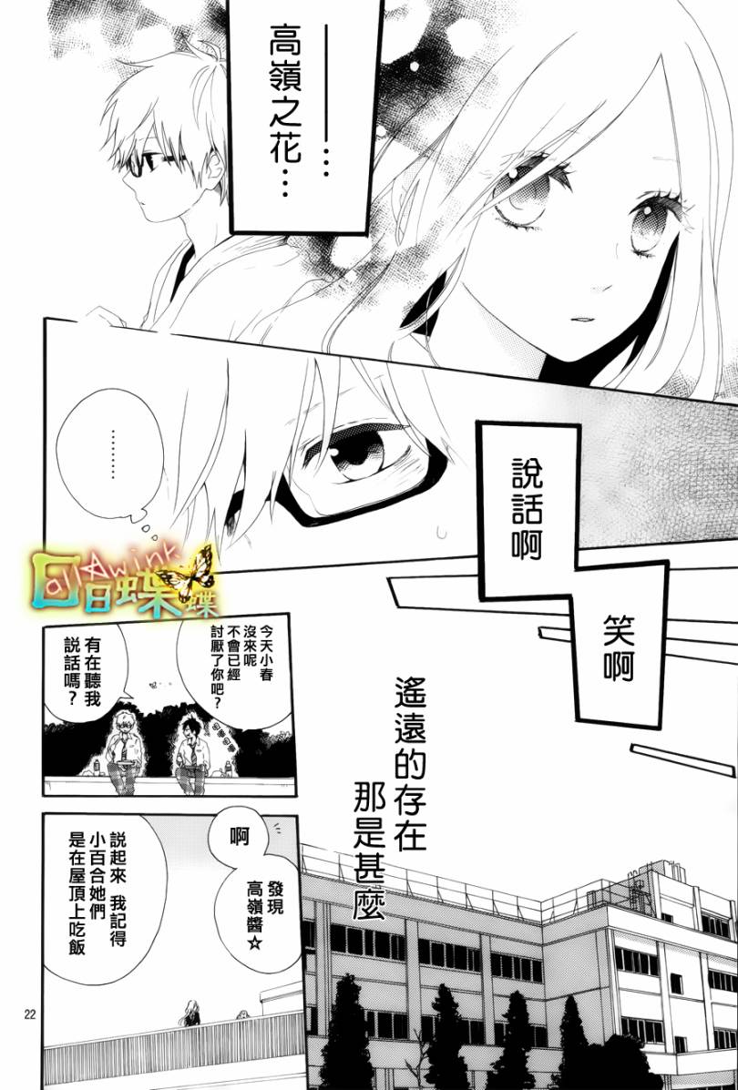 《日日蝶蝶》漫画最新章节第7话免费下拉式在线观看章节第【22】张图片