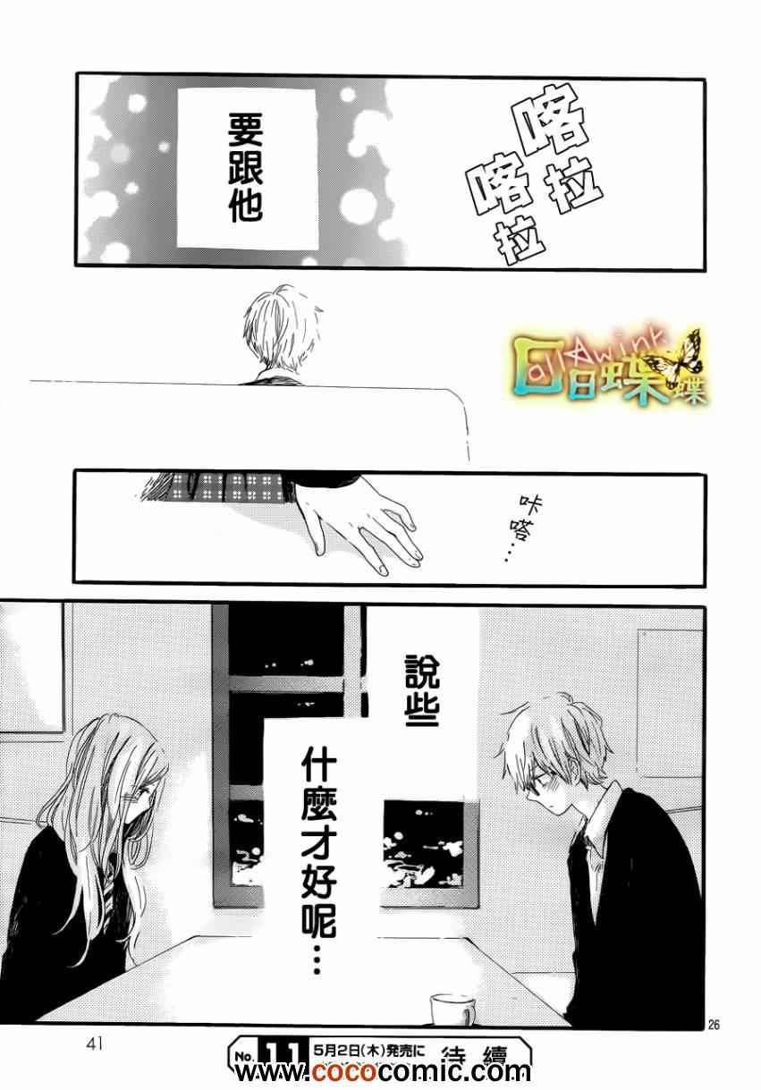 《日日蝶蝶》漫画最新章节第28话免费下拉式在线观看章节第【26】张图片