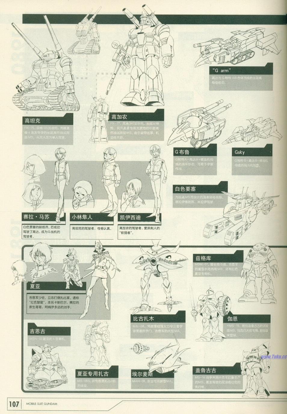 《超级机器人百科大图鉴》漫画最新章节第1卷免费下拉式在线观看章节第【110】张图片