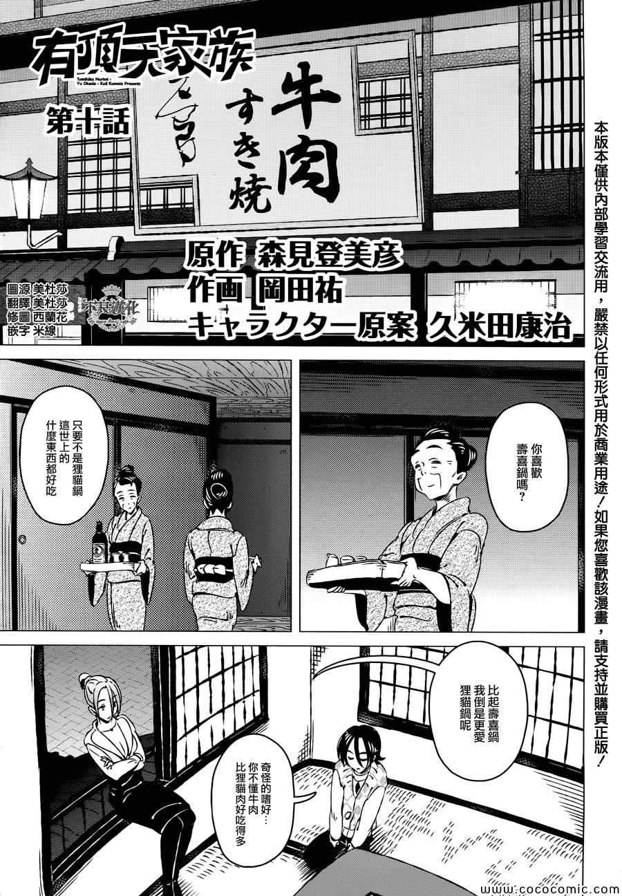 《有顶天家族》漫画最新章节第10话免费下拉式在线观看章节第【1】张图片