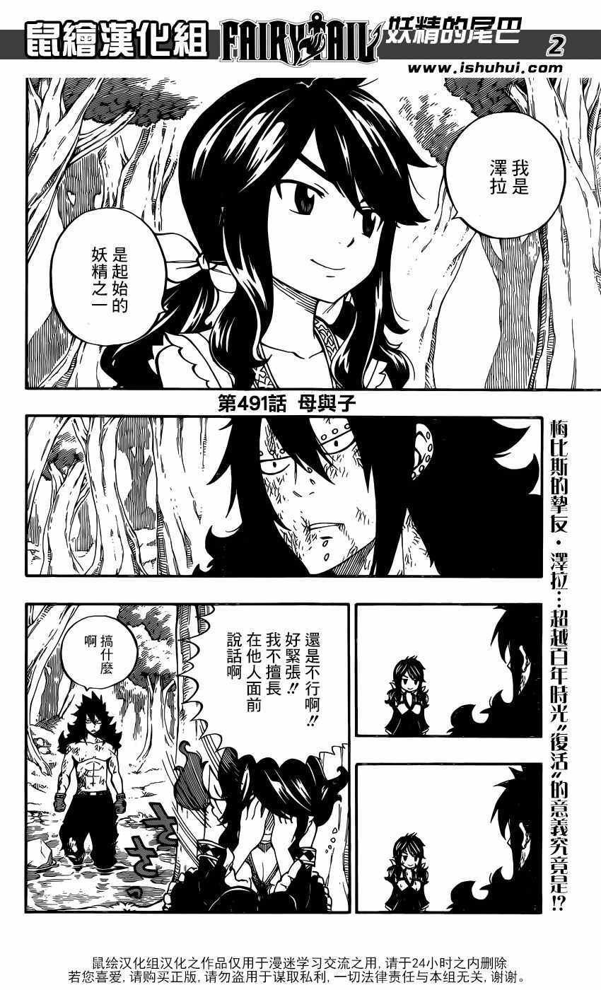 《妖精的尾巴》漫画最新章节第491话免费下拉式在线观看章节第【2】张图片