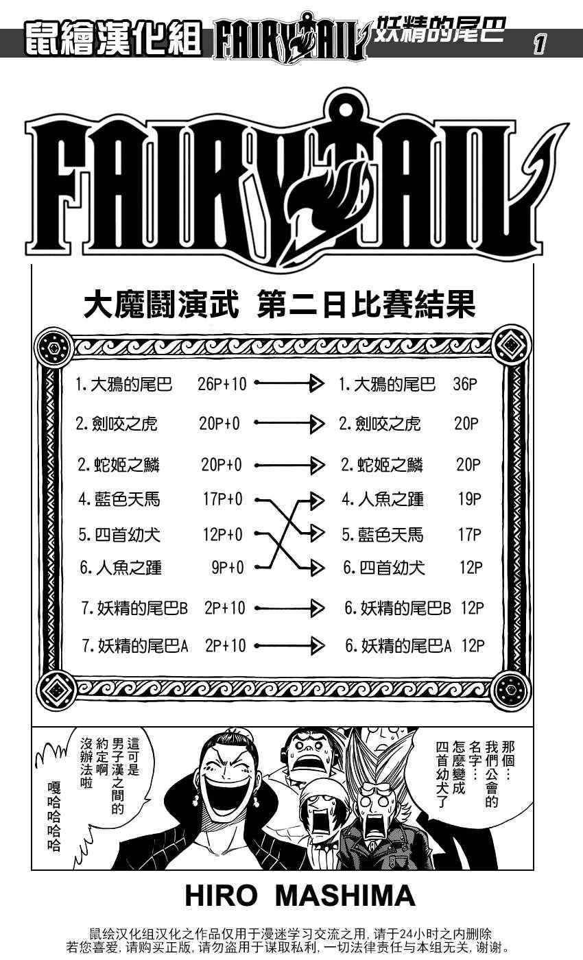 《妖精的尾巴》漫画最新章节第281话免费下拉式在线观看章节第【1】张图片