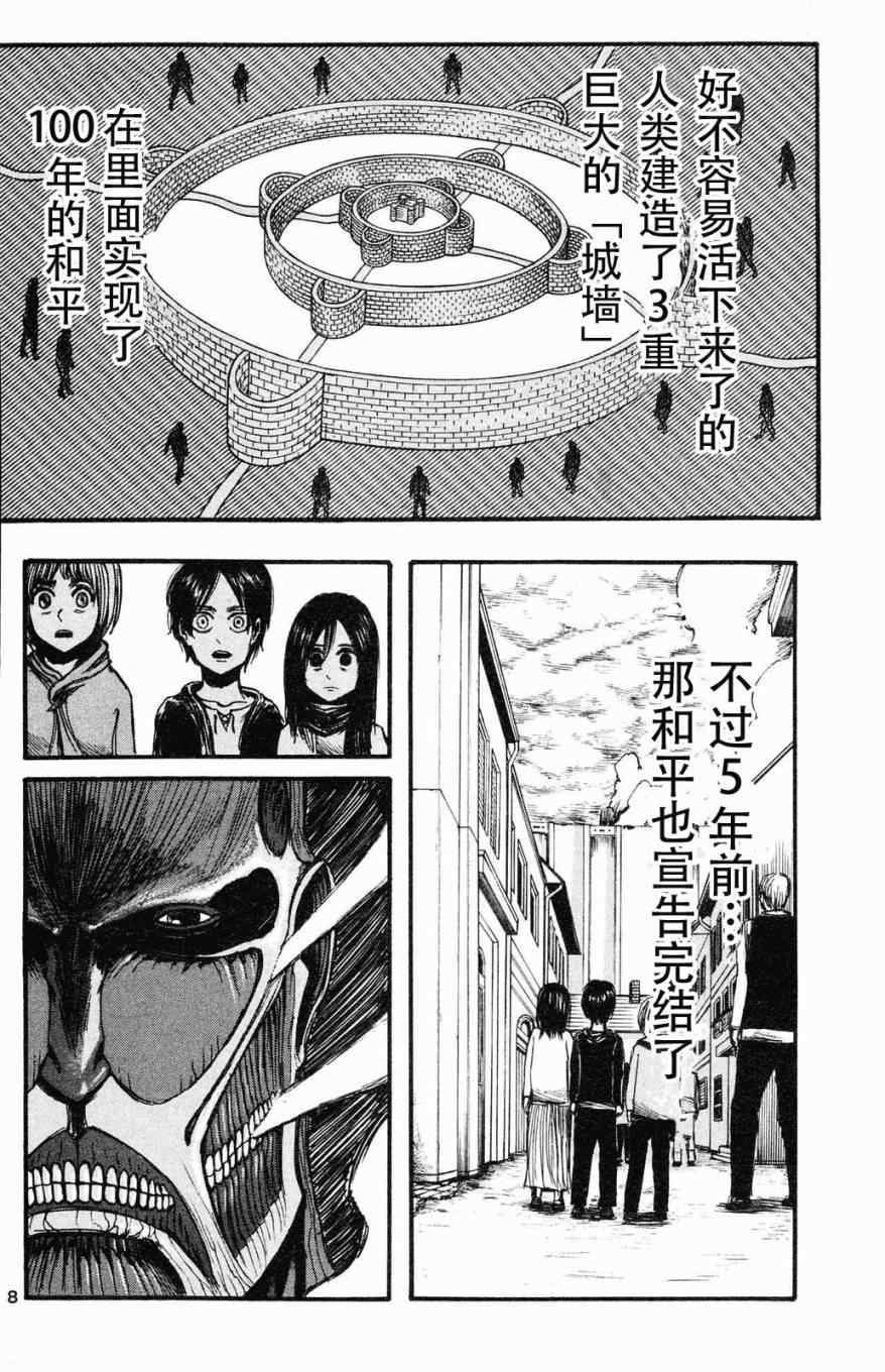 《进击的巨人》漫画最新章节第3卷免费下拉式在线观看章节第【9】张图片