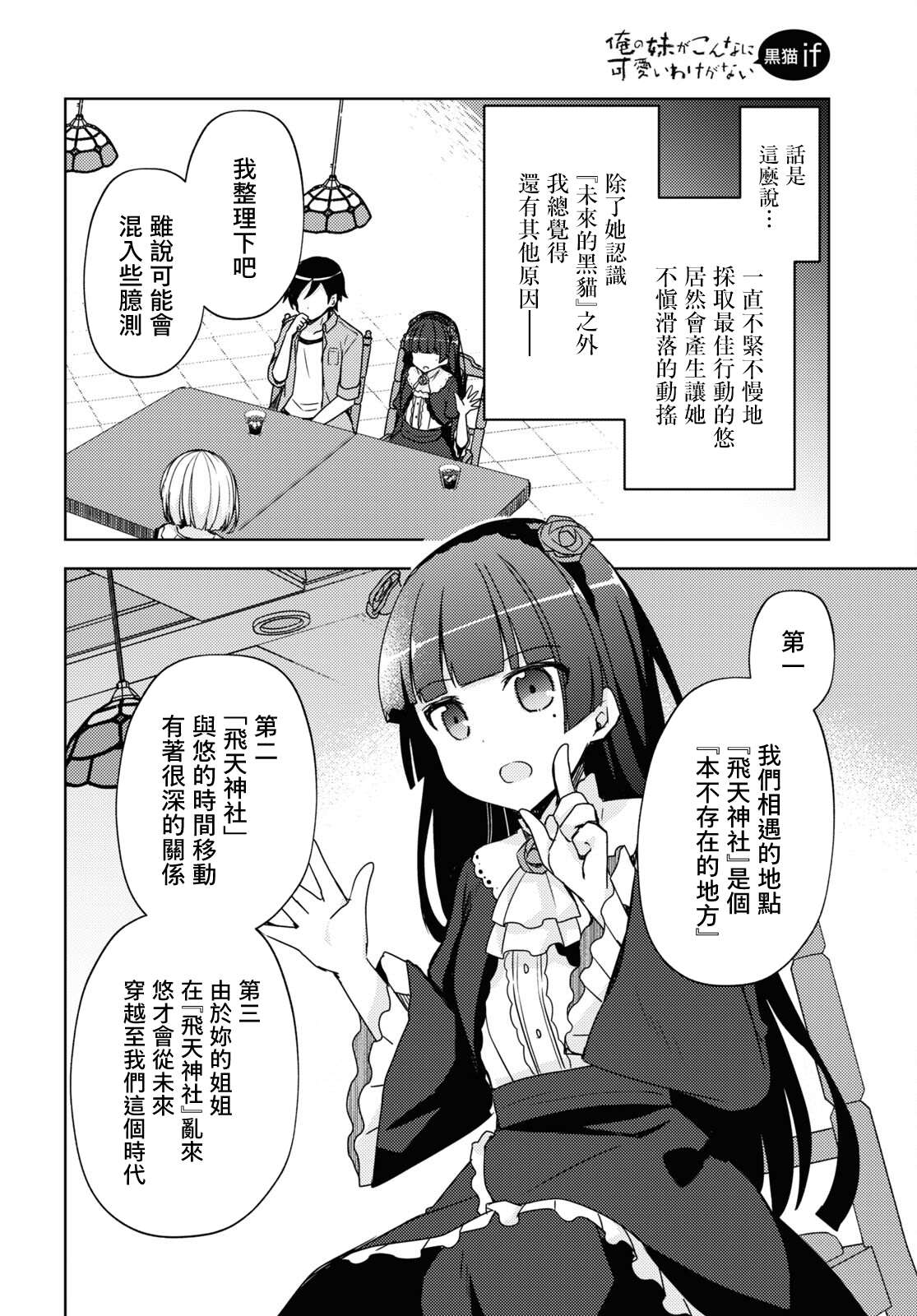 《我的妹妹哪有这么可爱-黑猫if》漫画最新章节第8话免费下拉式在线观看章节第【18】张图片