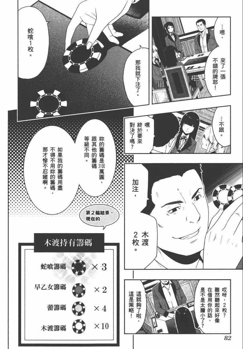 《狂赌之渊》漫画最新章节第2卷免费下拉式在线观看章节第【85】张图片