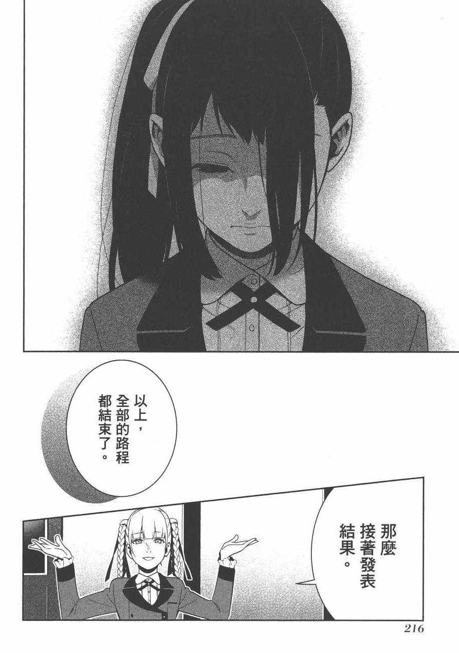 《狂赌之渊》漫画最新章节第6卷免费下拉式在线观看章节第【218】张图片