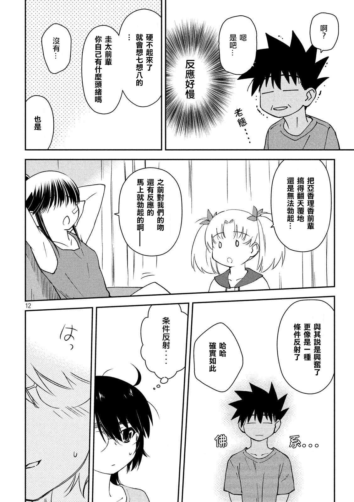 《kissxsis》漫画最新章节第140话 一夜过后免费下拉式在线观看章节第【12】张图片