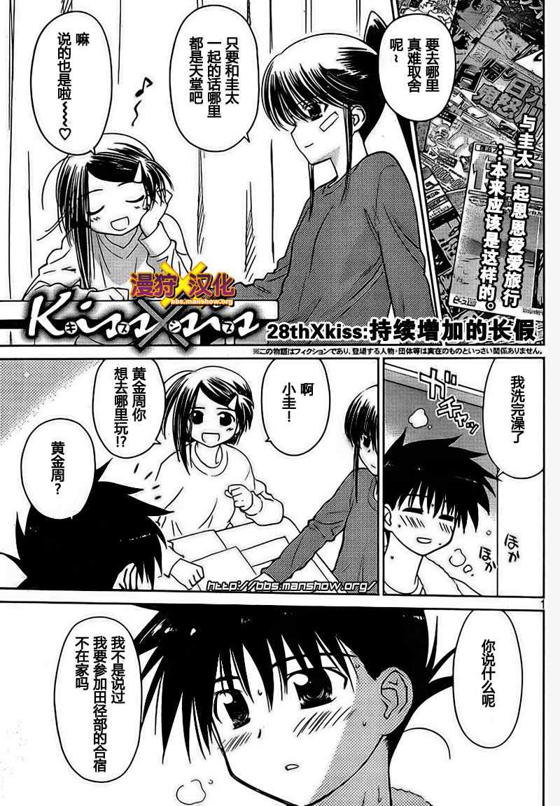 《kissxsis》漫画最新章节ch_28免费下拉式在线观看章节第【1】张图片