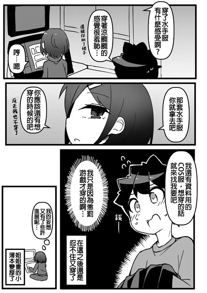 《ふんぼ的奇妙短篇合集》漫画最新章节第13话 对女装很宽容的姐姐免费下拉式在线观看章节第【3】张图片