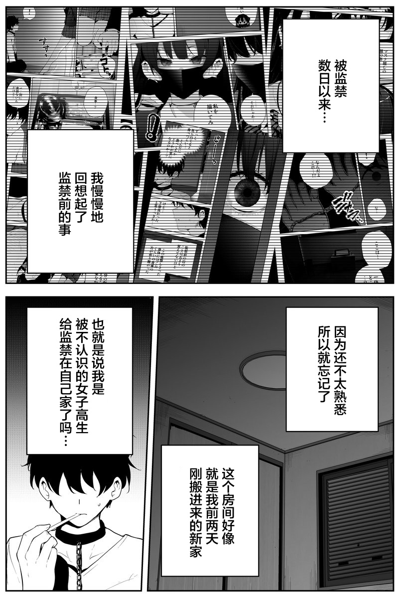 《被不认识的女高生监禁的漫画家》漫画最新章节第5话免费下拉式在线观看章节第【2】张图片