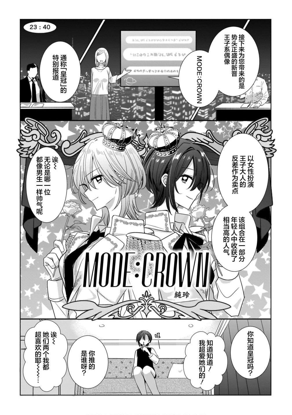 《MODE：CROWN》漫画最新章节第1话免费下拉式在线观看章节第【1】张图片