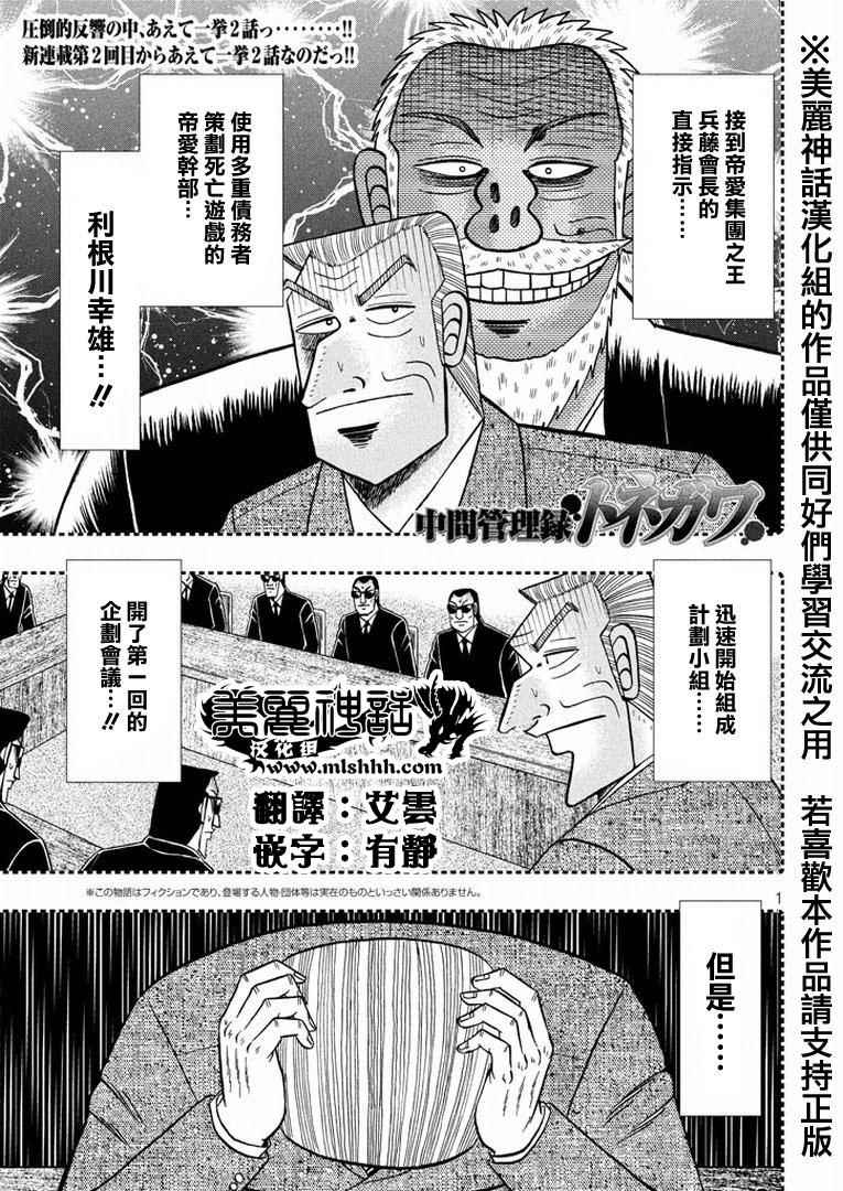 《中间管理录利根川》漫画最新章节第2话 注油免费下拉式在线观看章节第【1】张图片