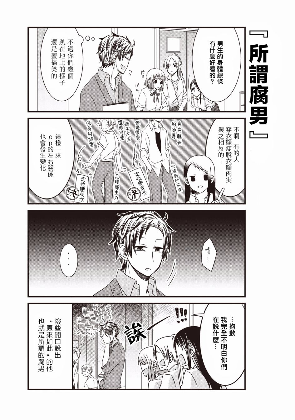 《腐女子、参上》漫画最新章节第6话免费下拉式在线观看章节第【4】张图片