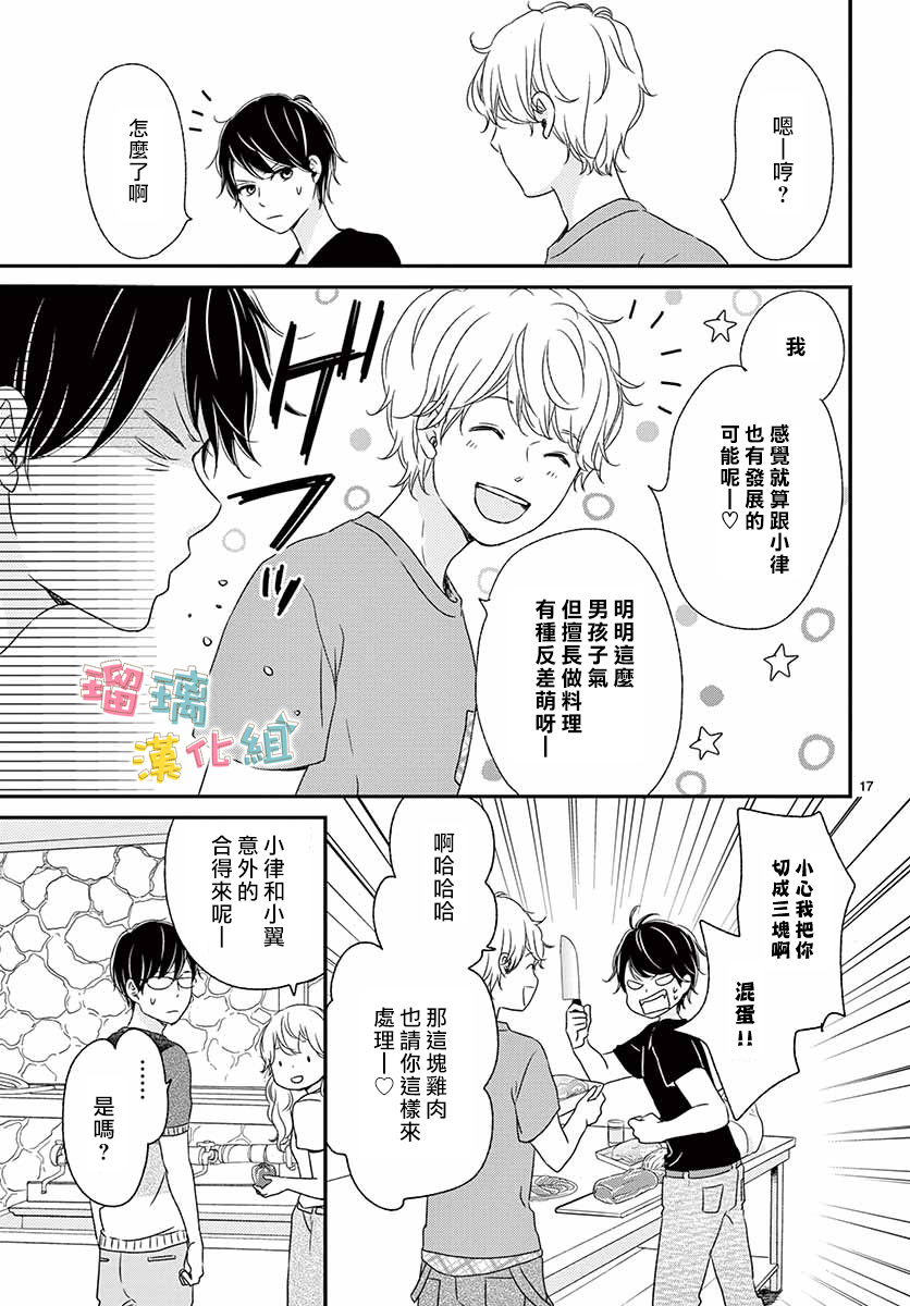 《香辛料与蛋奶沙司》漫画最新章节第15话免费下拉式在线观看章节第【17】张图片