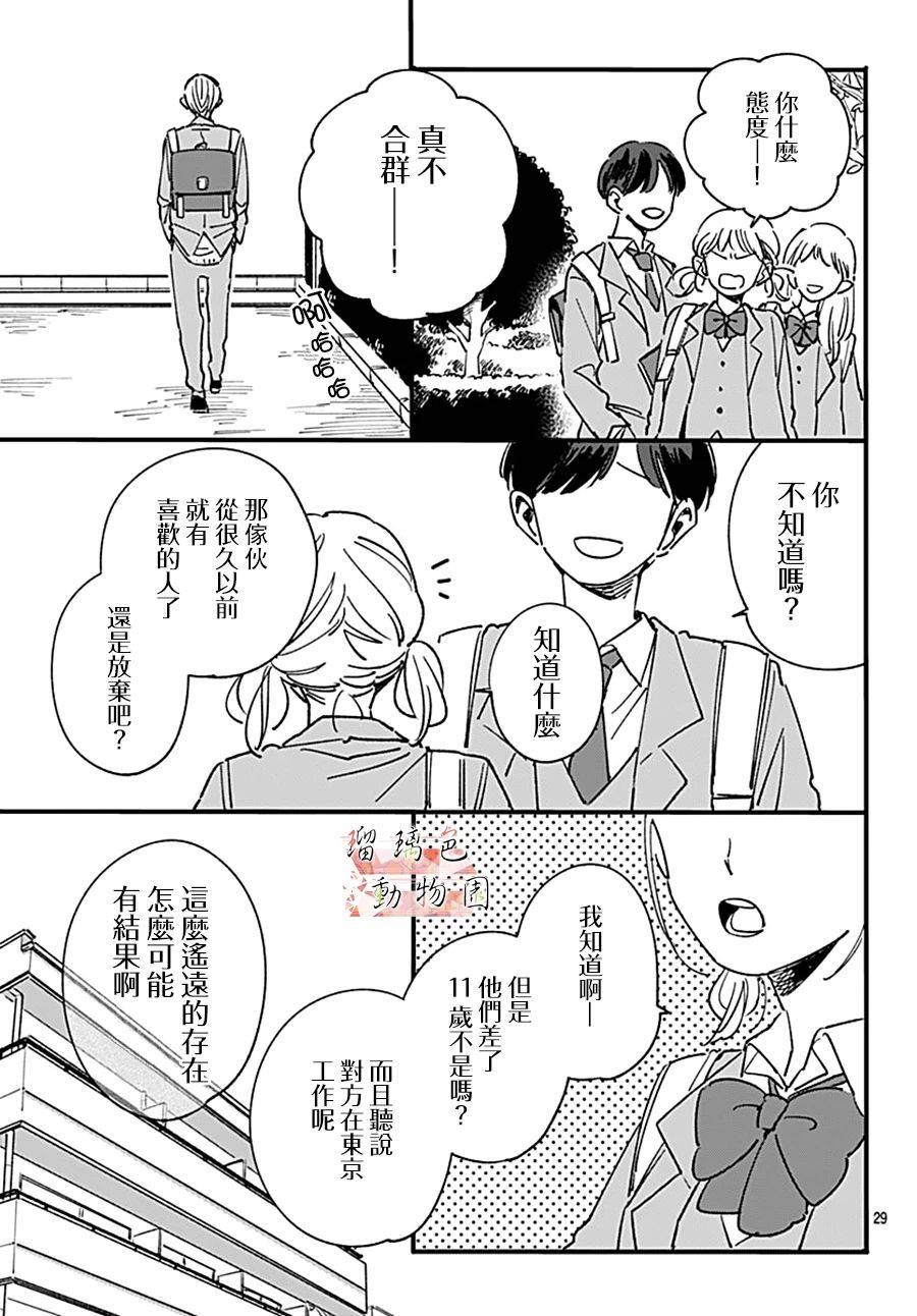 《你喜欢的他》漫画最新章节第11话 七年前的树免费下拉式在线观看章节第【29】张图片