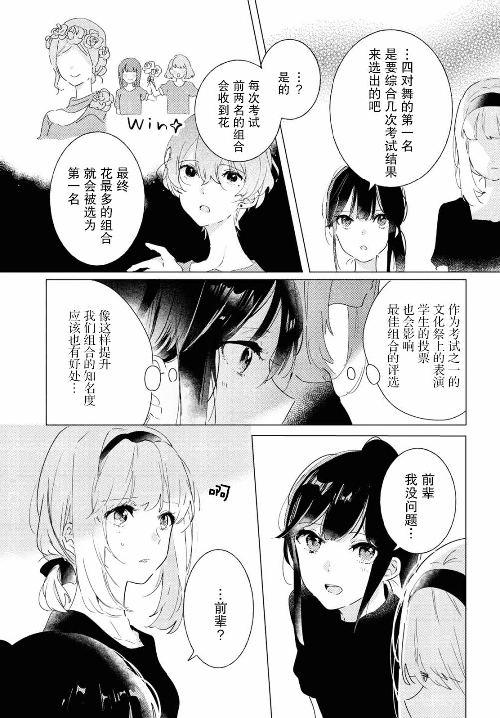 《霓裳于舞室起舞》漫画最新章节第9话 rise and fall免费下拉式在线观看章节第【17】张图片