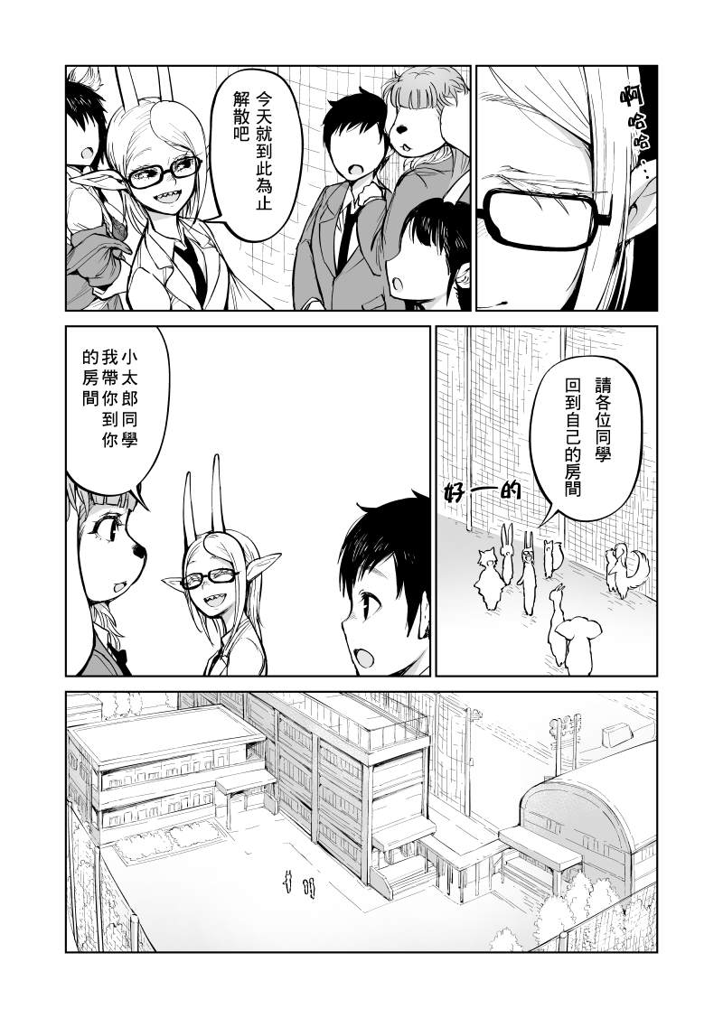 《我被绑架到了动物魅魔学院》漫画最新章节第3话免费下拉式在线观看章节第【10】张图片