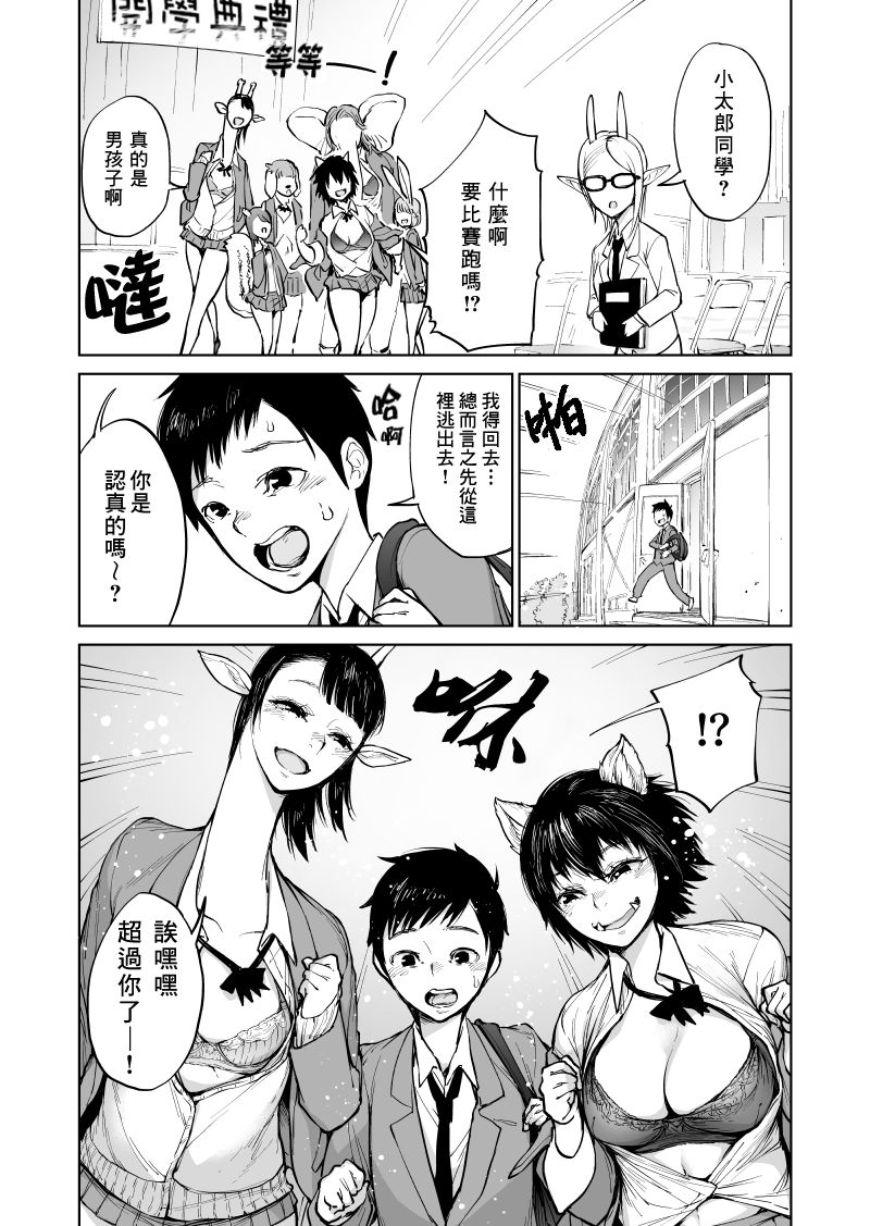 《我被绑架到了动物魅魔学院》漫画最新章节第2话免费下拉式在线观看章节第【3】张图片