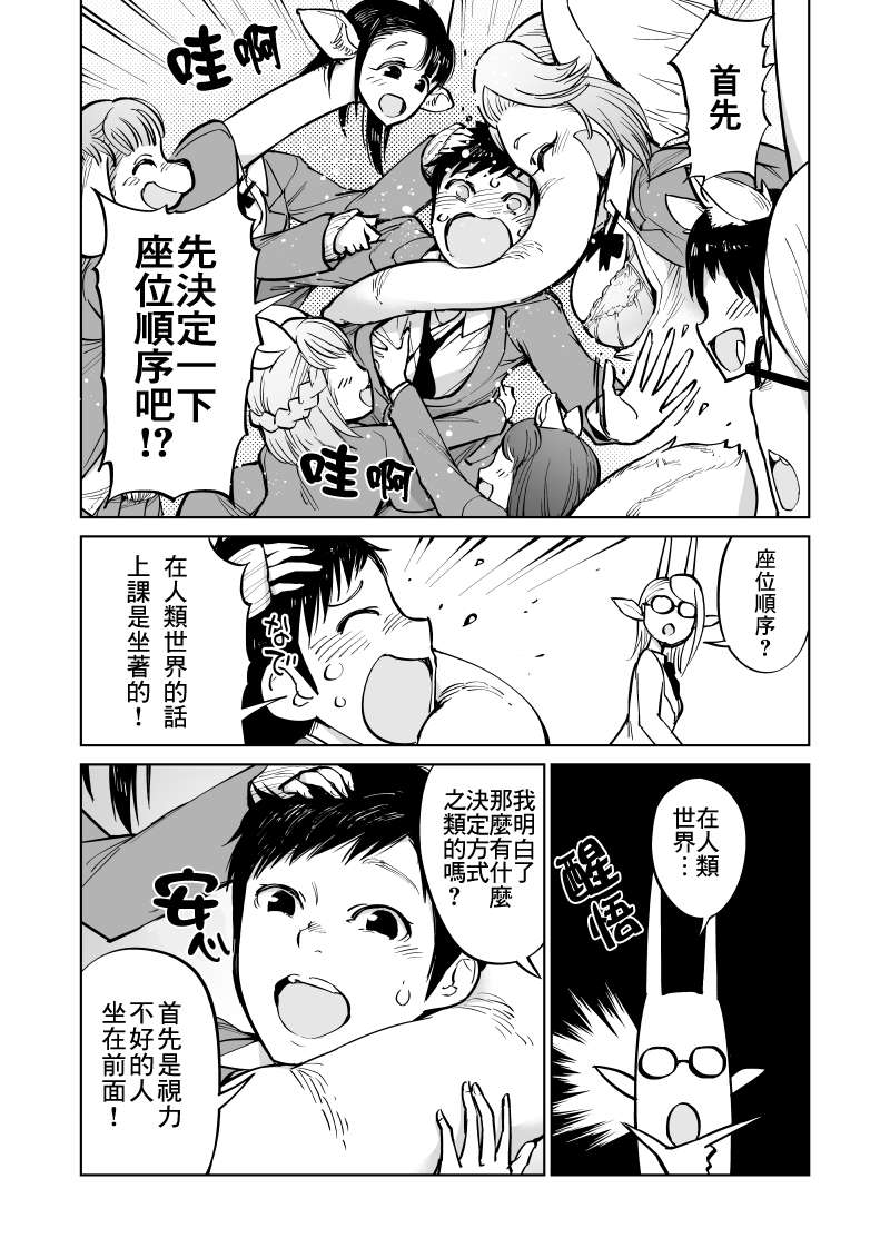 《我被绑架到了动物魅魔学院》漫画最新章节第7话免费下拉式在线观看章节第【4】张图片