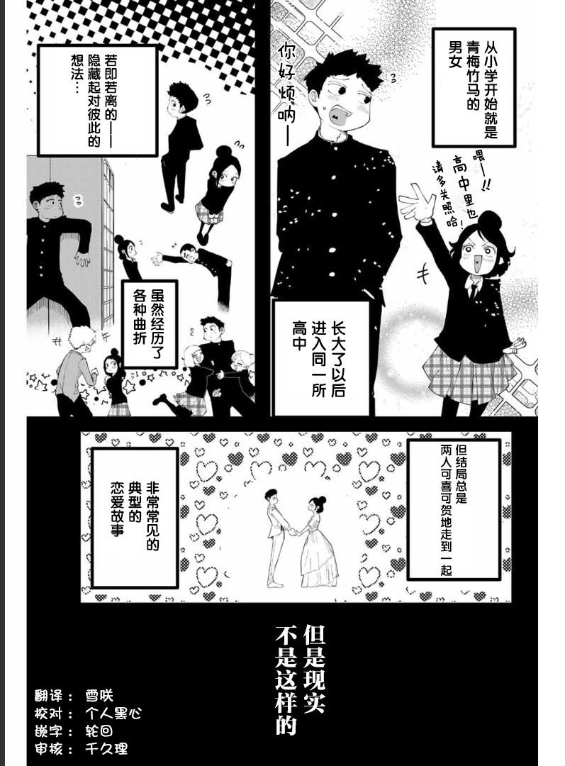 《死都想要你的第一次》漫画最新章节第1话免费下拉式在线观看章节第【1】张图片