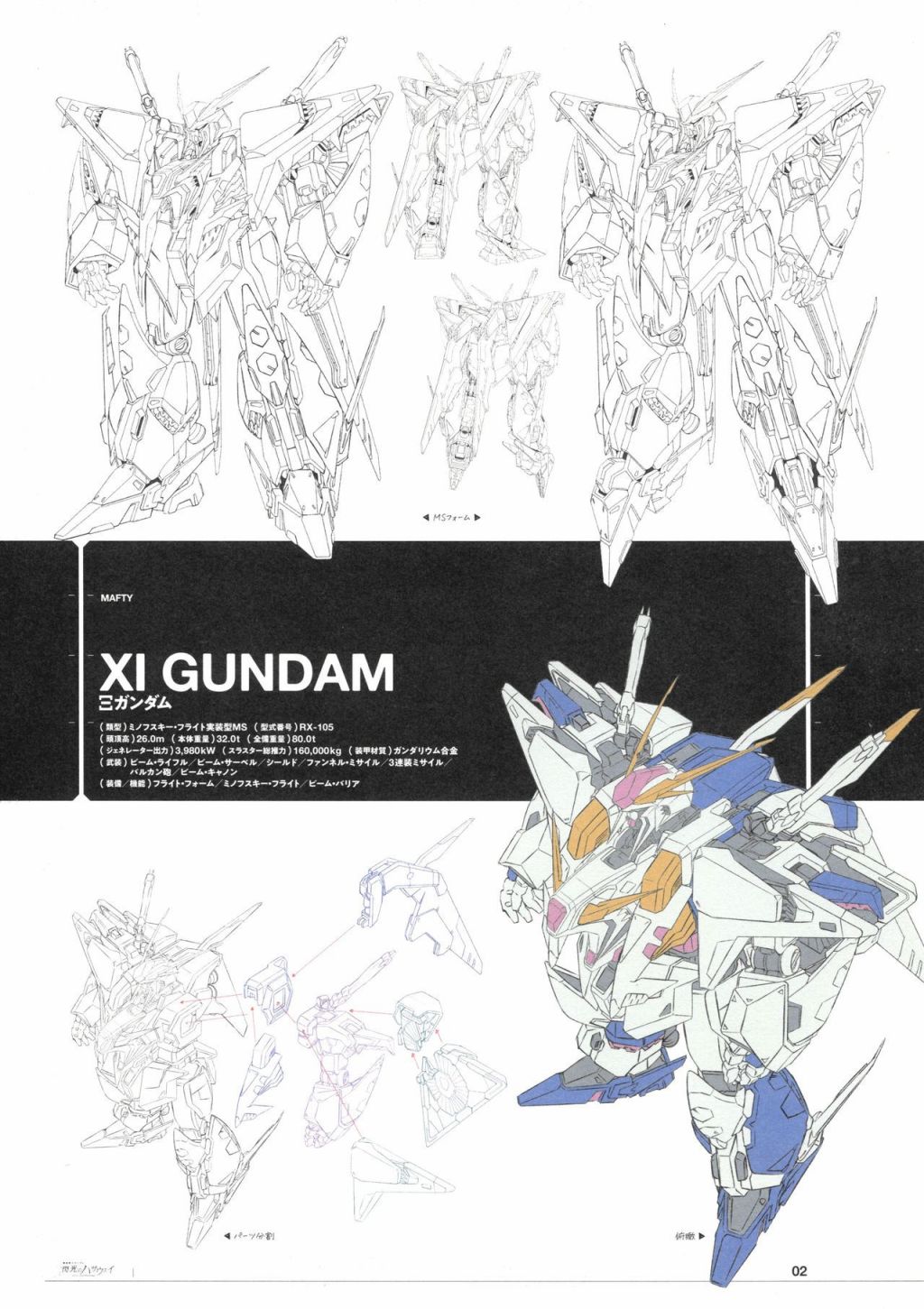 《Mobile Suit Gundam Hathaway - Mechanical Design》漫画最新章节第1话免费下拉式在线观看章节第【4】张图片