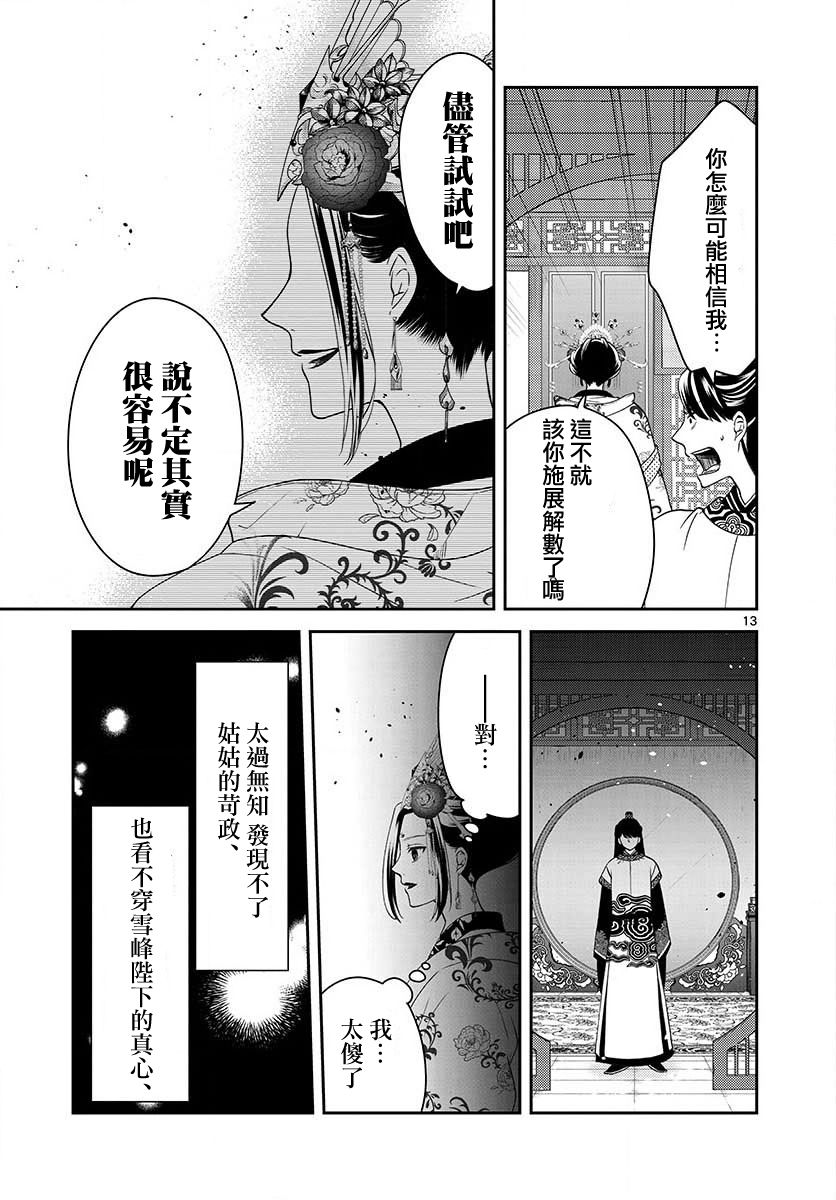 《废妃重回皇位 耀帝后宫异史》漫画最新章节第15话免费下拉式在线观看章节第【13】张图片