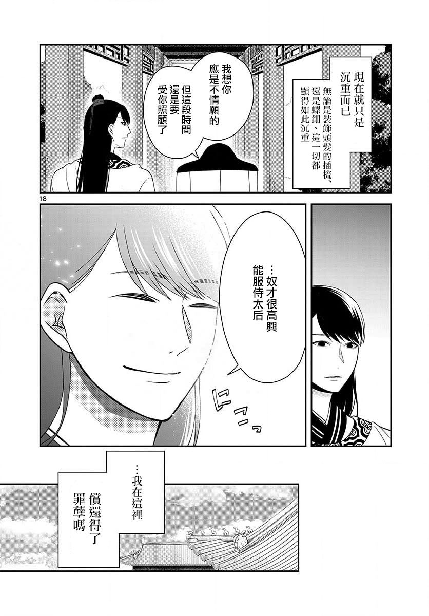 《废妃重回皇位 耀帝后宫异史》漫画最新章节第4话 归还免费下拉式在线观看章节第【18】张图片