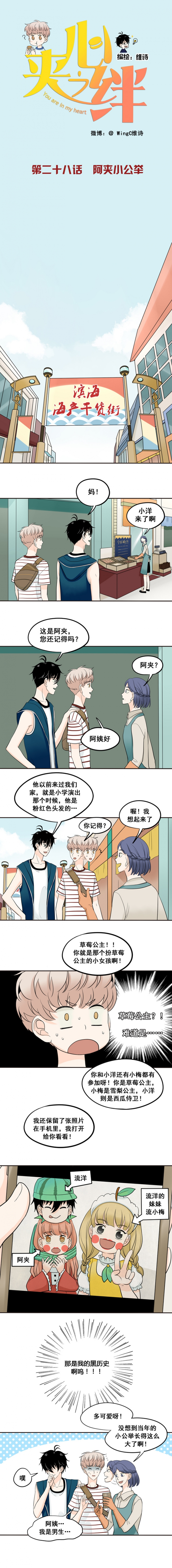 《夹心之绊》漫画最新章节第28话免费下拉式在线观看章节第【1】张图片