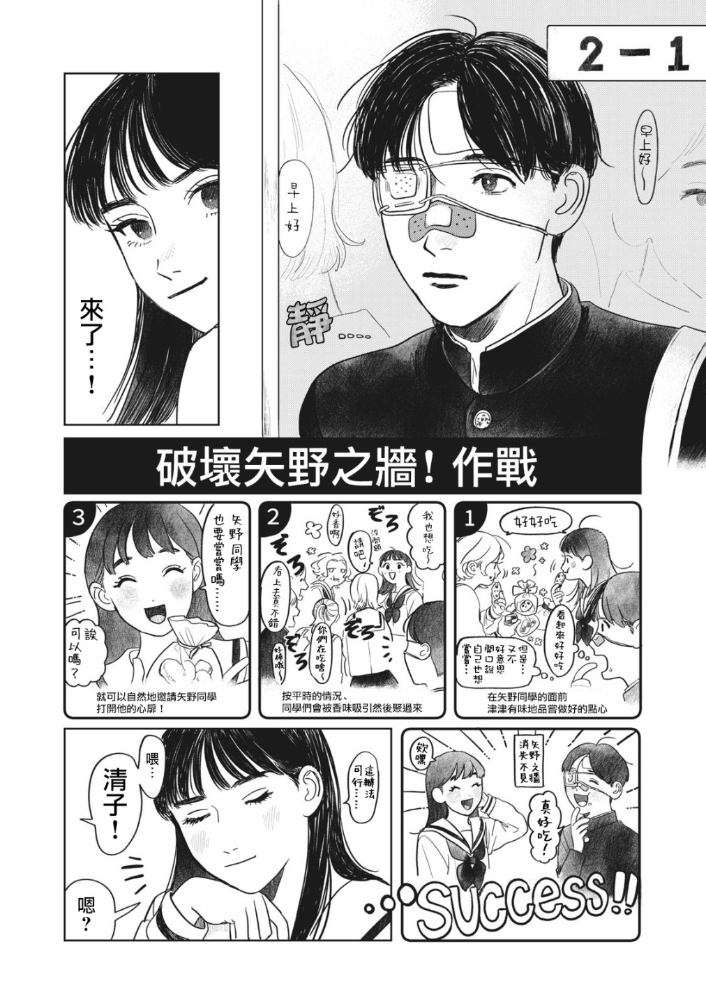 《矢野同学观察日记》漫画最新章节第2话免费下拉式在线观看章节第【13】张图片