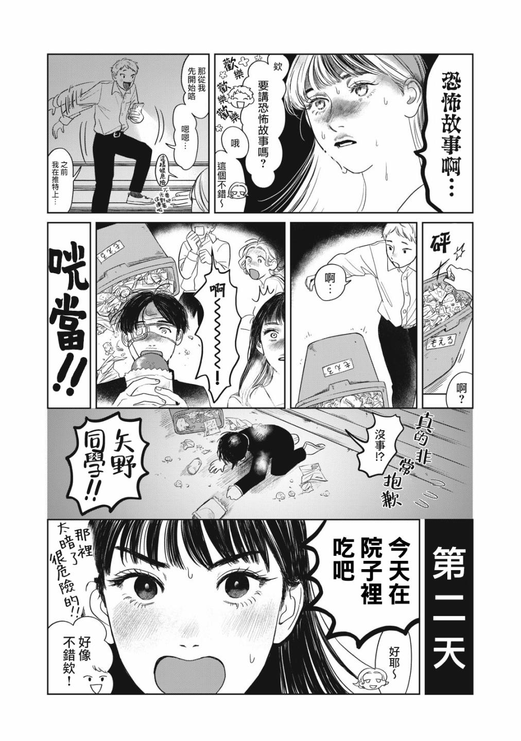 《矢野同学观察日记》漫画最新章节第3话免费下拉式在线观看章节第【7】张图片