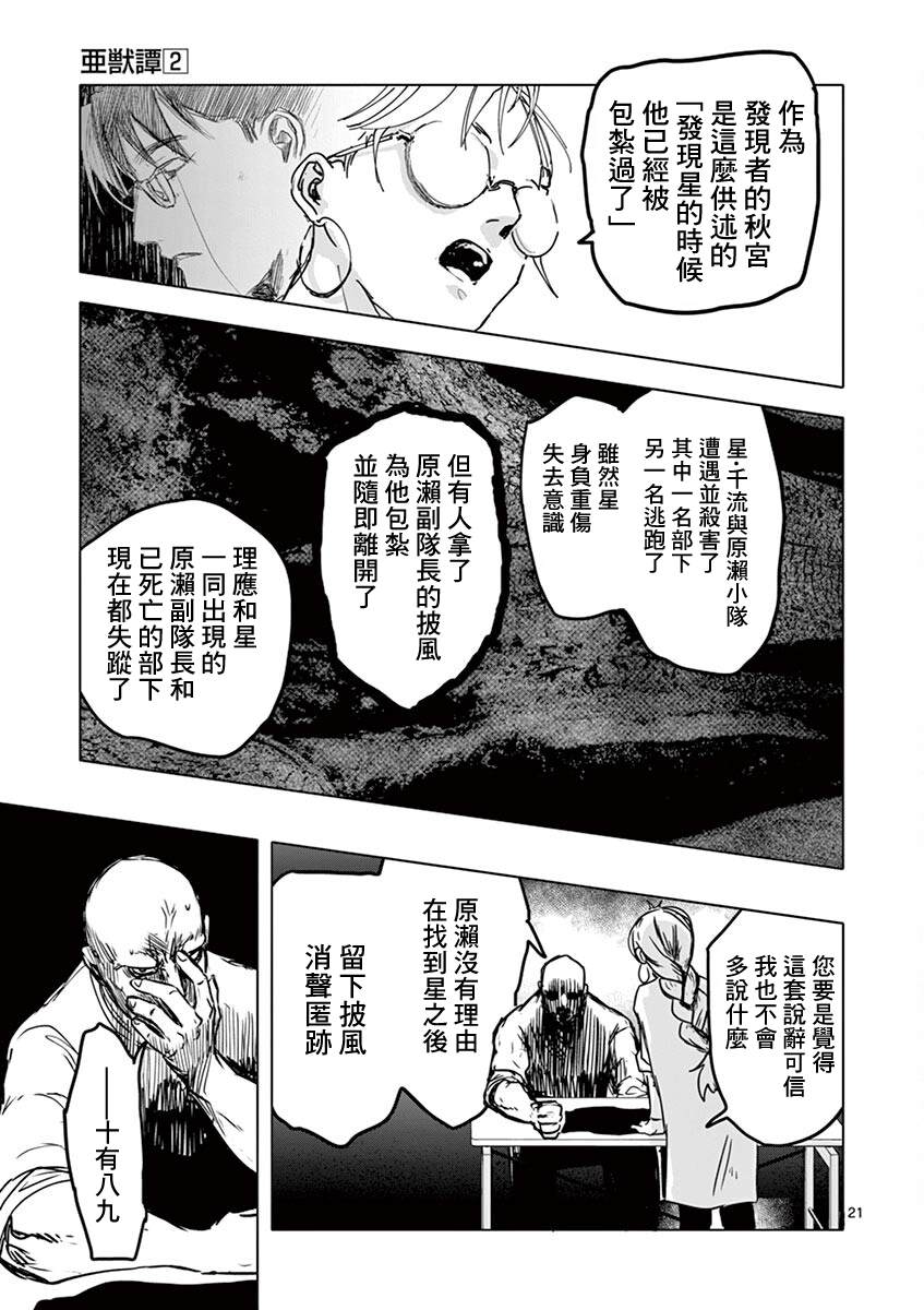 《亚兽谭》漫画最新章节第13话免费下拉式在线观看章节第【21】张图片