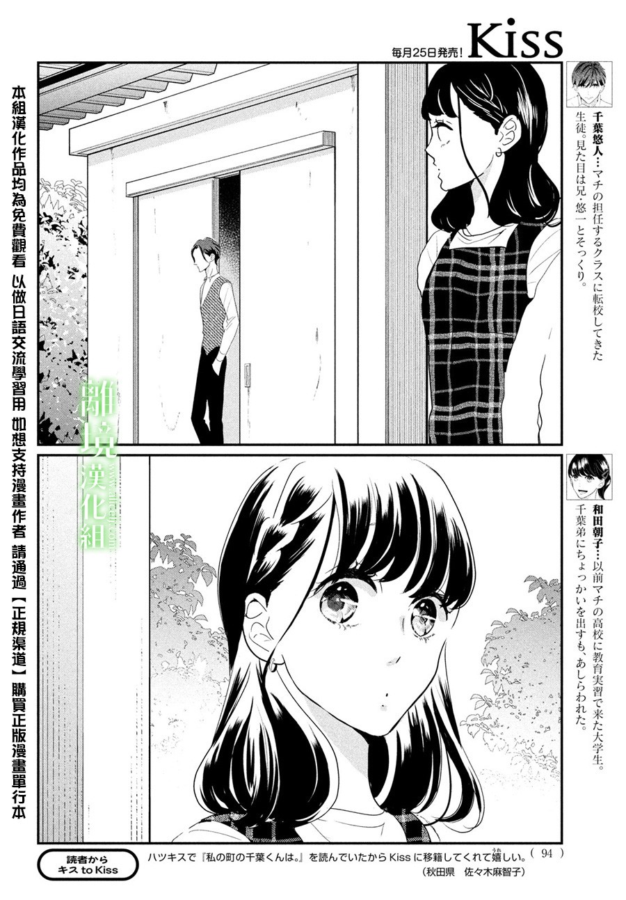 《小镇的千叶君》漫画最新章节第22话免费下拉式在线观看章节第【2】张图片